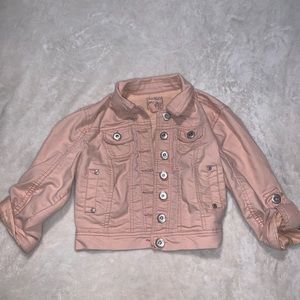 Cropped denim jacket